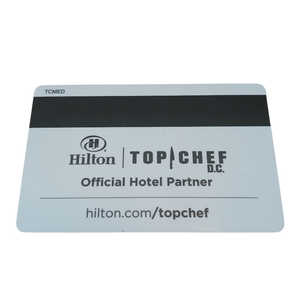 Hilton Top Chef Washington D.C. Key Card Hotel Room Key Bravo Entertainment - Picture 6 of 7